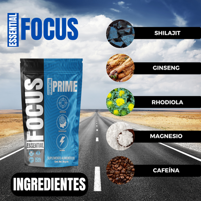 Nootrópico Essential Focus - 60 Cápsulas
